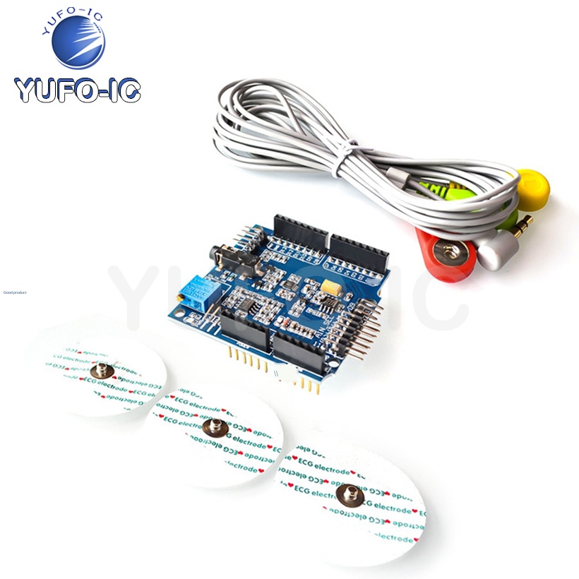 Free Ship 1pcs ECG EMG EKG Shi - Muscle Sensor Emg incelemesi ve fiyatı
