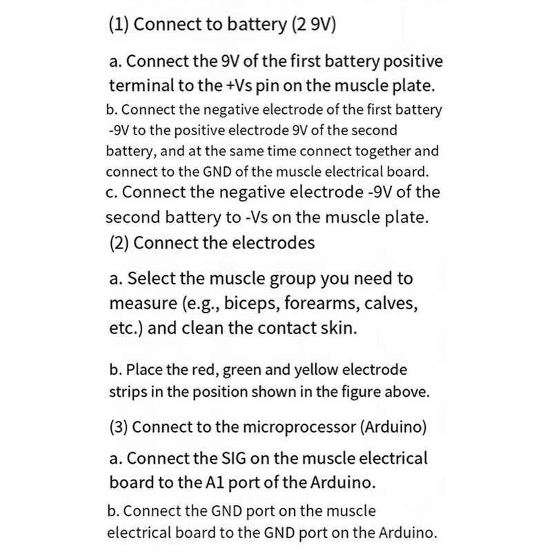 A52T 5X Muscle Electrical Sens - Muscle Sensor Emg incelemesi ve fiyatı