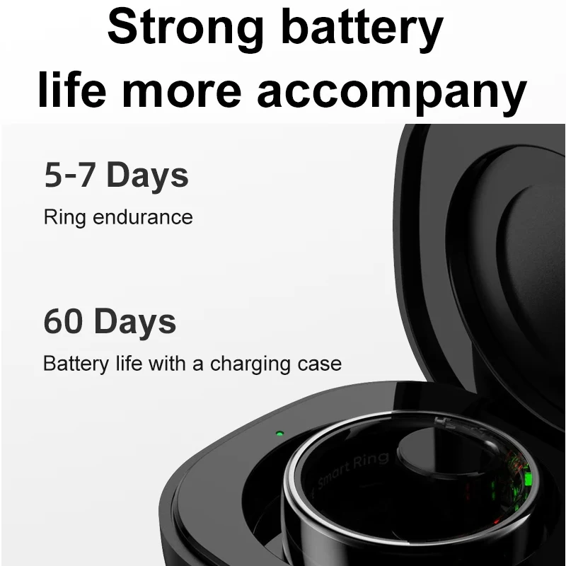 Smart Ring with Charging Case  - Temperature Ring Skin incelemesi ve fiyatı