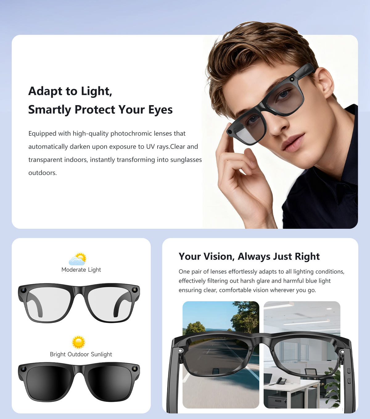 AI Smart Glasses Camera AI Pho - Smart Glasses Lens incelemesi ve fiyatı