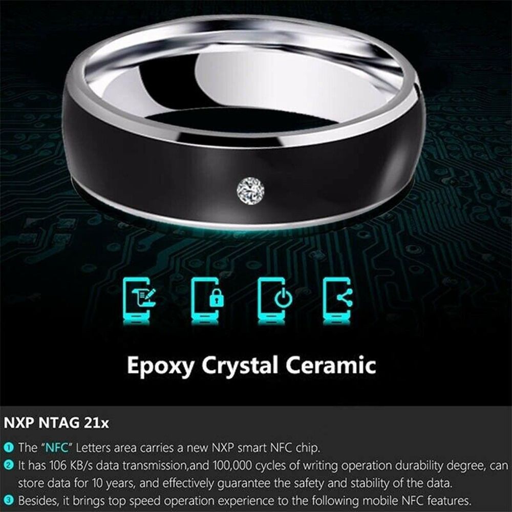 NFC Smart Finger Ring Intellig - Smart Ring Nfc Pay incelemesi ve fiyatı
