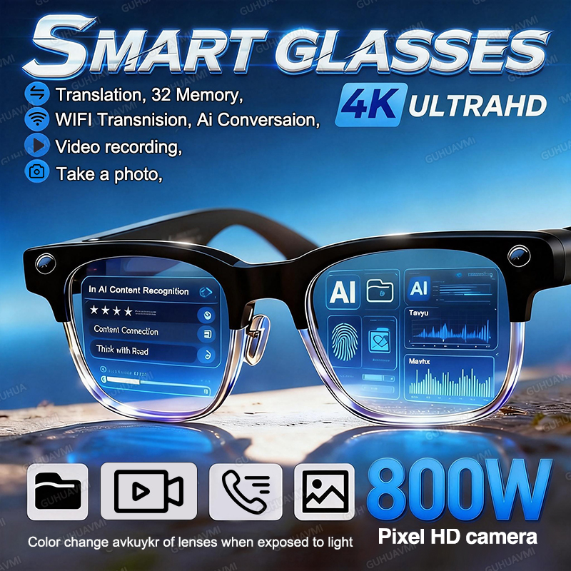 2026New 800W Pixel Camera Smar - Smart Glasses Lens incelemesi ve fiyatı