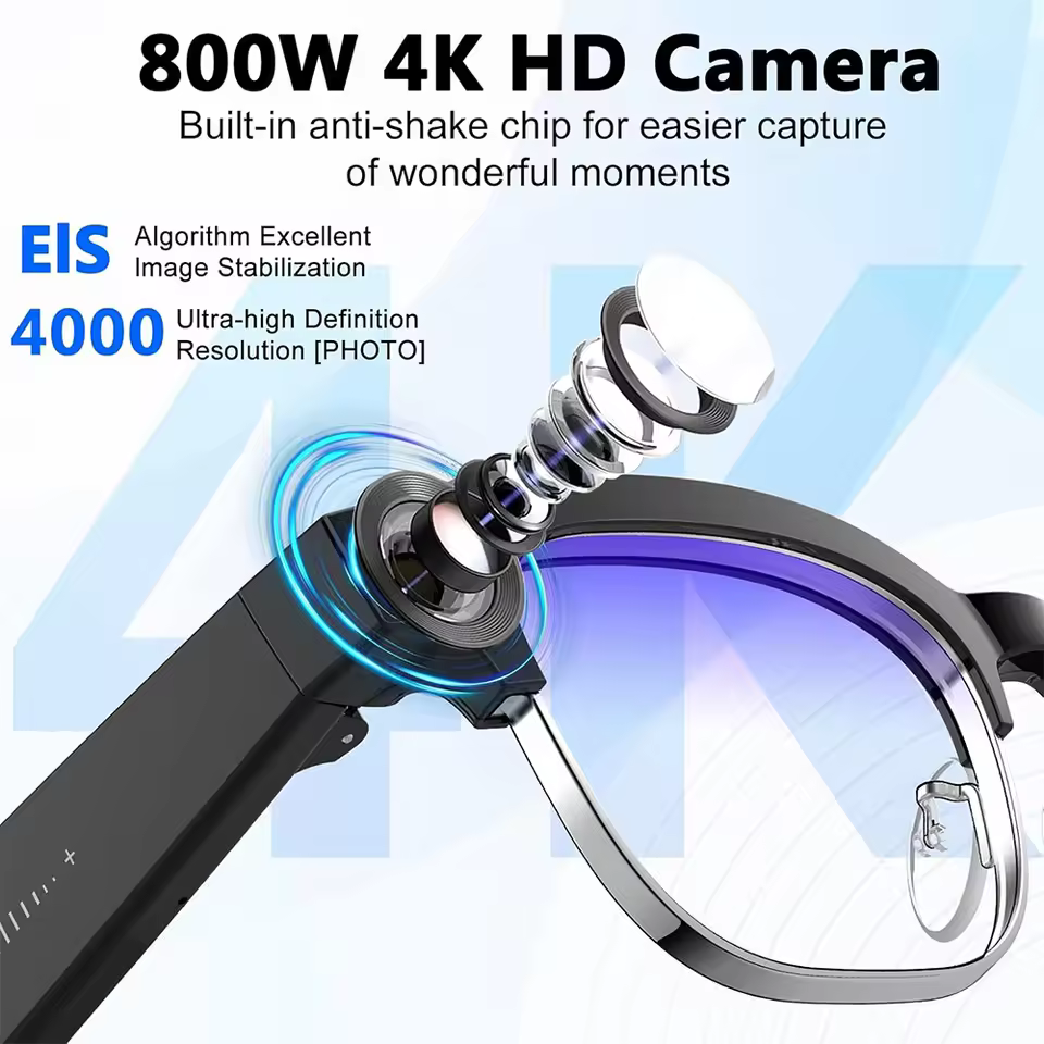 2026New 800W Pixel Camera Smar - Smart Glasses Lens incelemesi ve fiyatı