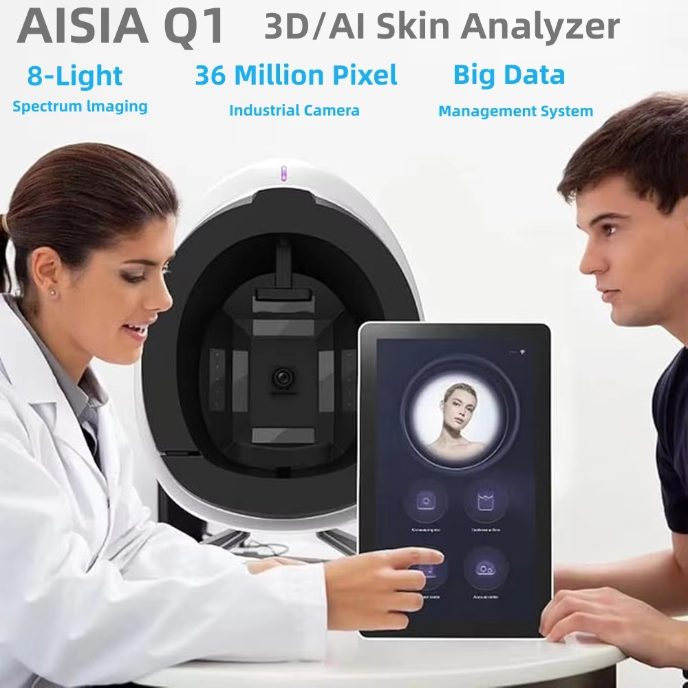 AISIA Q1 3D AI Facial Skin Ana - Galvanic Skin Sensor incelemesi ve fiyatı