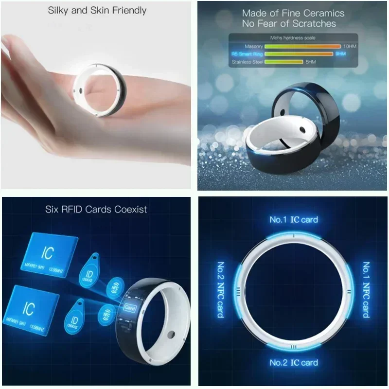 Smart Ring 6 RFID Cards Disk S - Smart Ring Nfc Pay incelemesi ve fiyatı