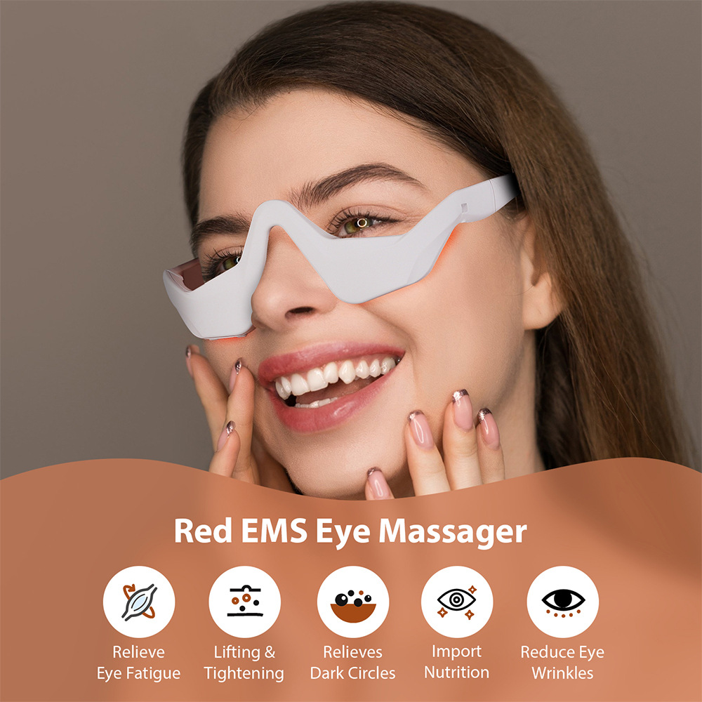 Eye Massager Under Eye Red Lig - Light Therapy Glasses incelemesi ve fiyatı