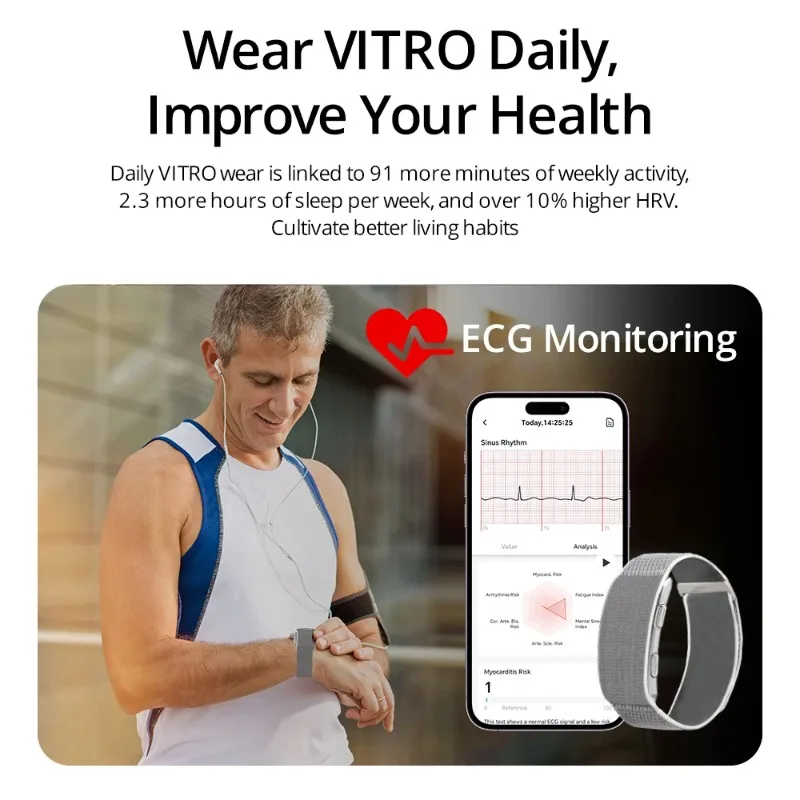 Men Smart Watch ECG Health Blo - Fall Detection Watch incelemesi ve fiyatı
