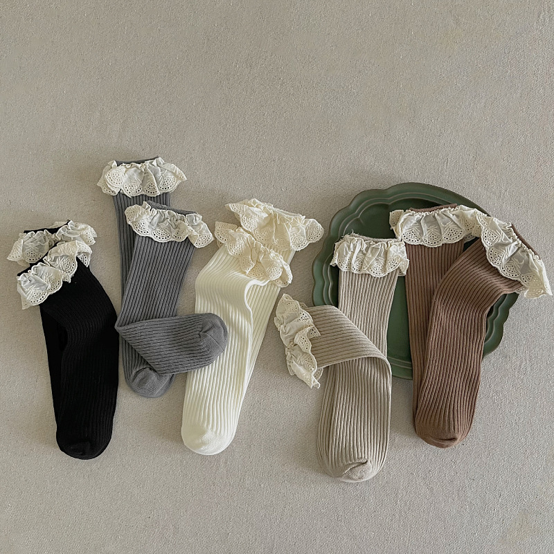 Ruffle Baby Girls Knee High So - Baby Sock Oximeter incelemesi ve fiyatı