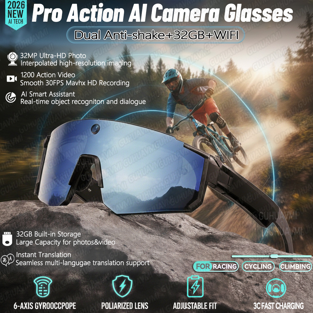 New AI smart shooting&recordin - Smart Glasses Lens incelemesi ve fiyatı