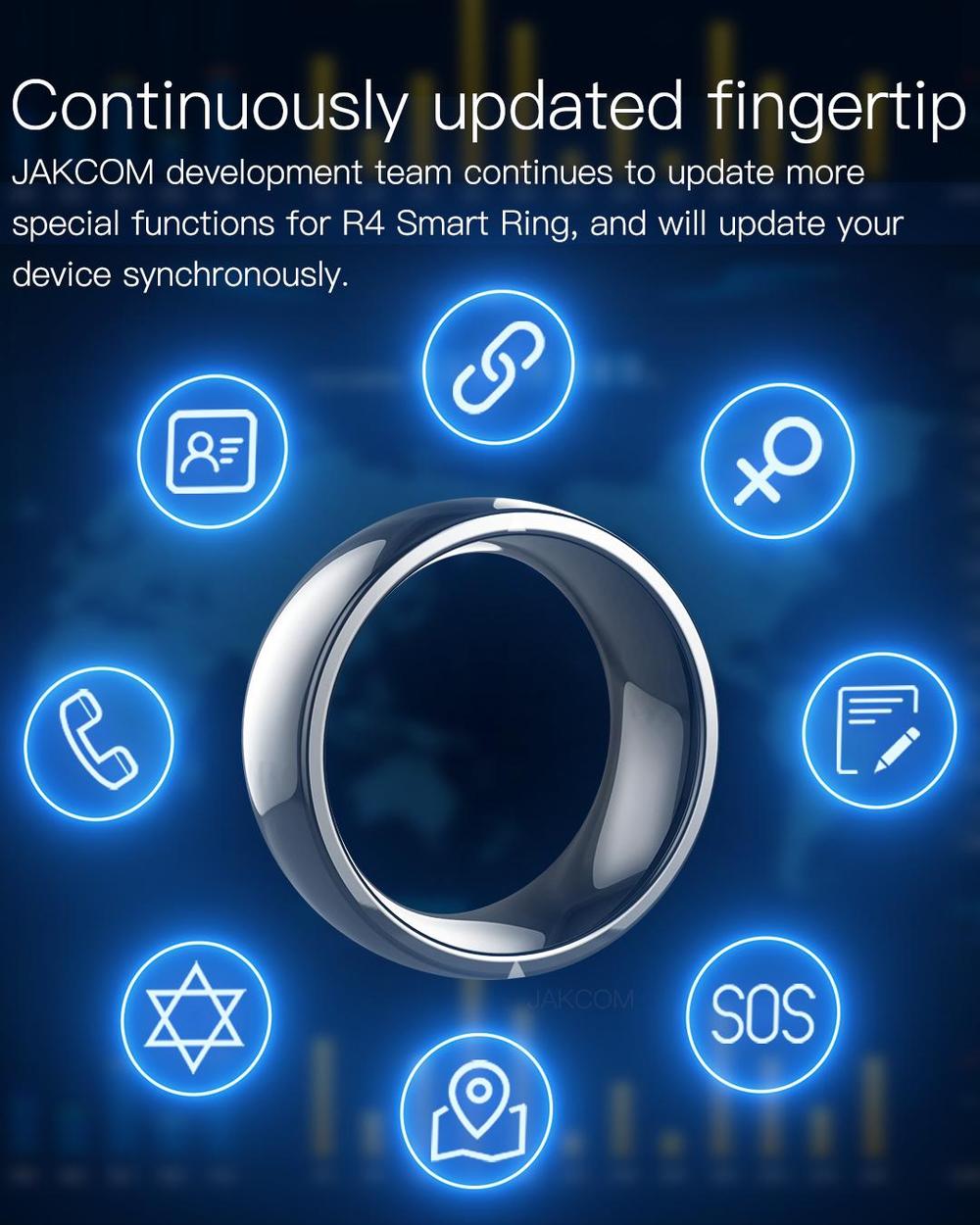 Jakcom Smart Ring  R4 Wearable - Smart Ring Nfc Pay incelemesi ve fiyatı