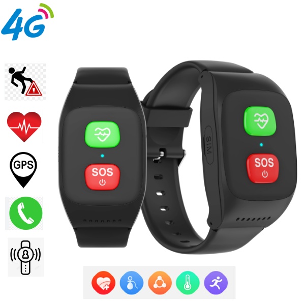 Fall Detection 4G Elderly Smar - Fall Detection Watch incelemesi ve fiyatı