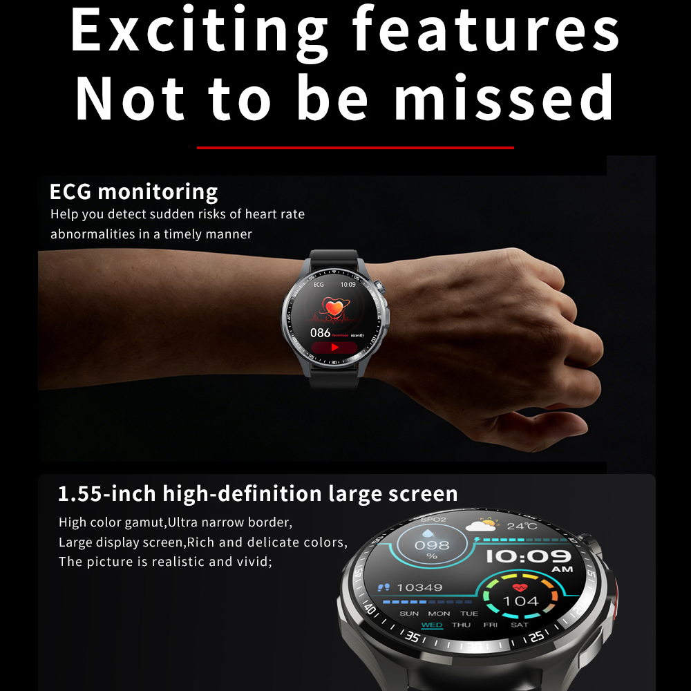 SOS Alert Heart Rate Fitness S - Fall Detection Watch incelemesi ve fiyatı