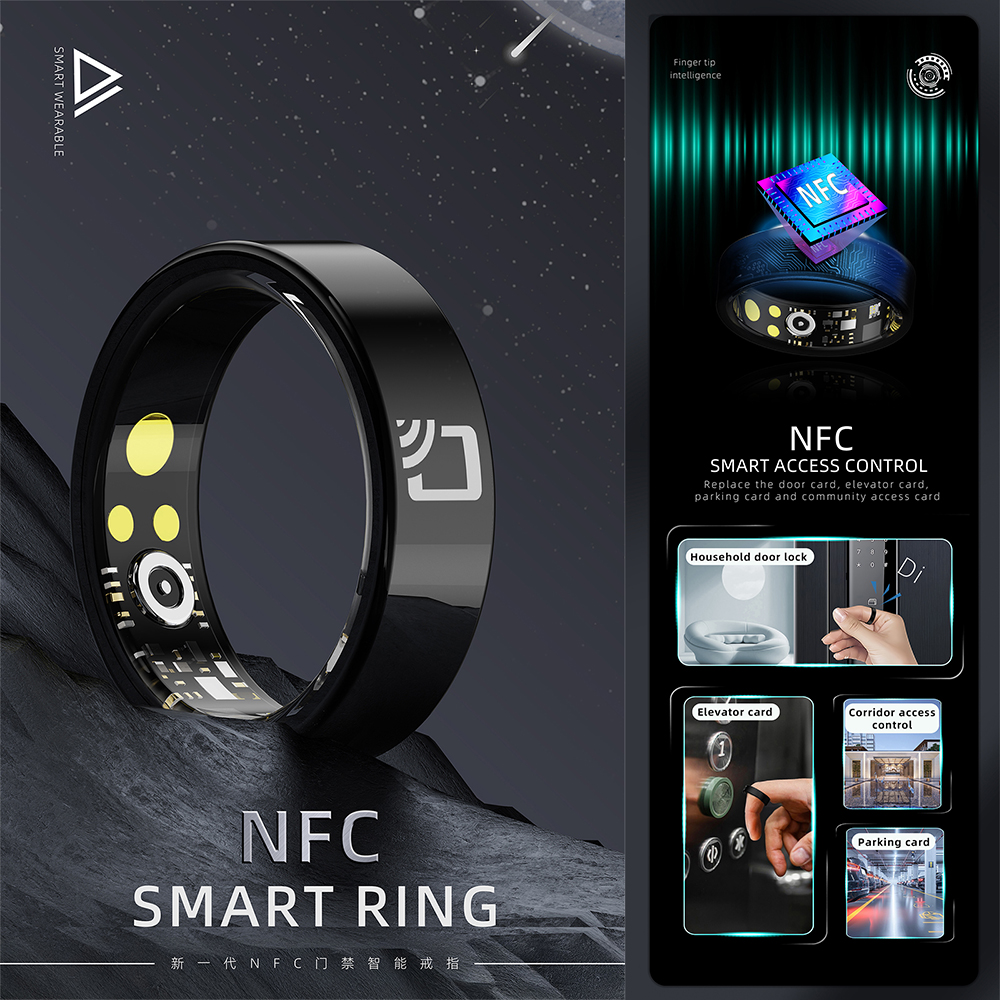 R20 Ceramic Smart Ring Support - Smart Ring Nfc Pay incelemesi ve fiyatı