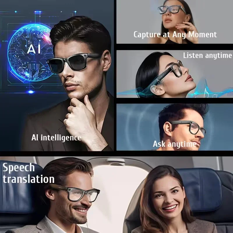 6K HD AI Camera Glasses 800MP  - Smart Glasses Lens incelemesi ve fiyatı