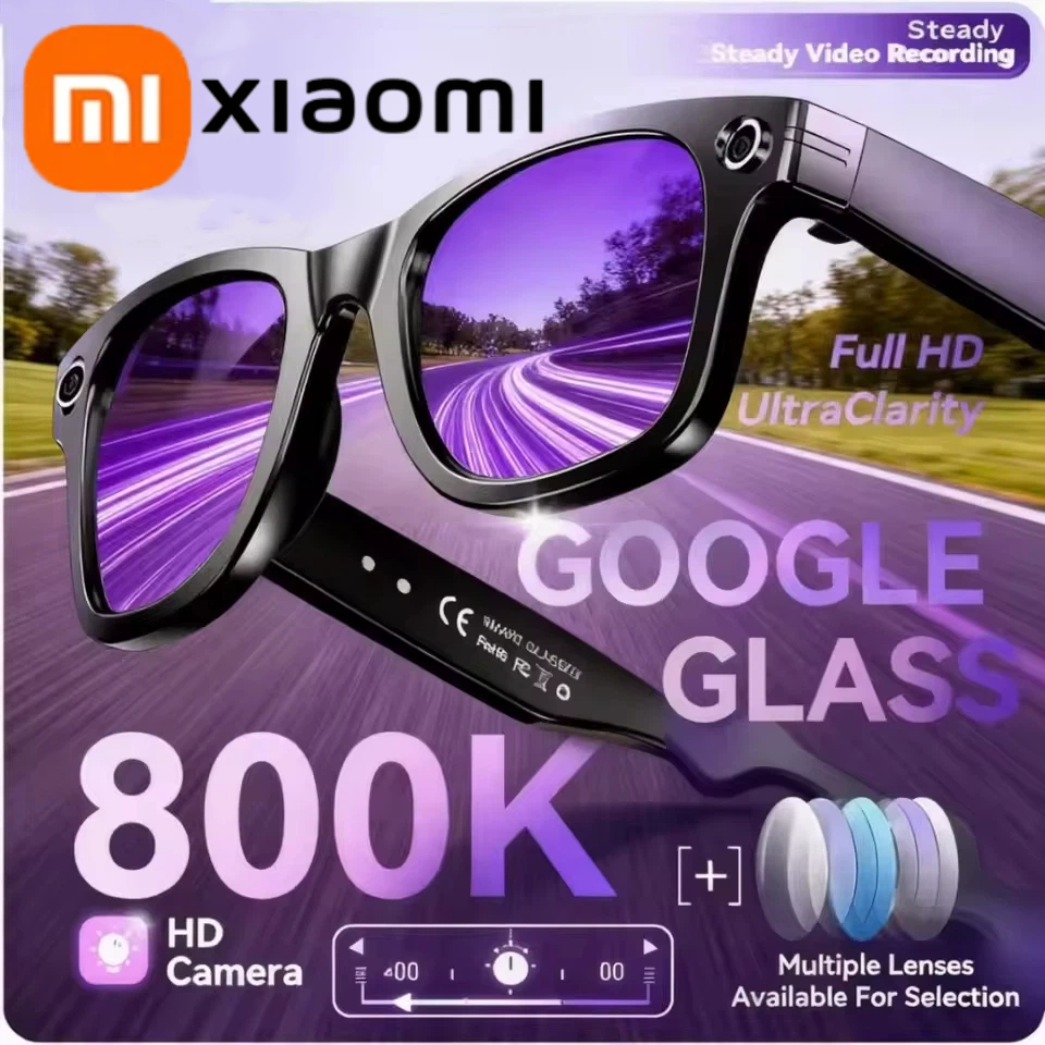 Xiaomi 800W Camera AI Glasses  - Smart Glasses Lens incelemesi ve fiyatı