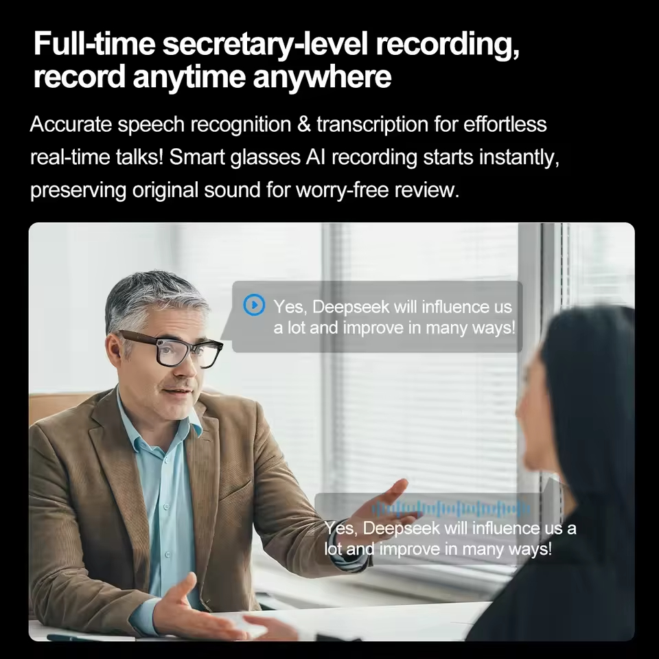 Xiaomi 800W Camera AI Glasses  - Smart Glasses Lens incelemesi ve fiyatı