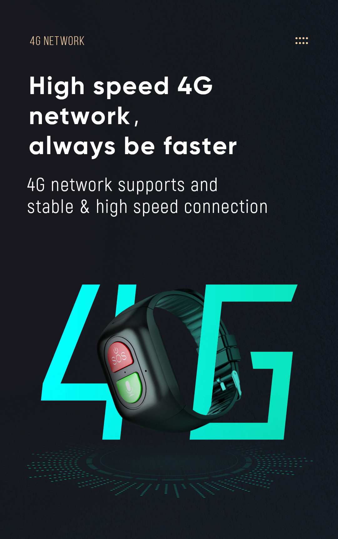 Elderly Smart Watch 4G Sim Car - Fall Detection Watch incelemesi ve fiyatı