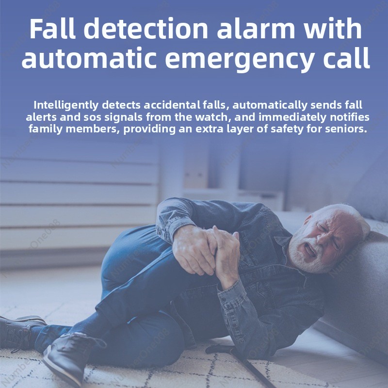 4G Smart Watch for Elderly, GP - Fall Detection Watch incelemesi ve fiyatı