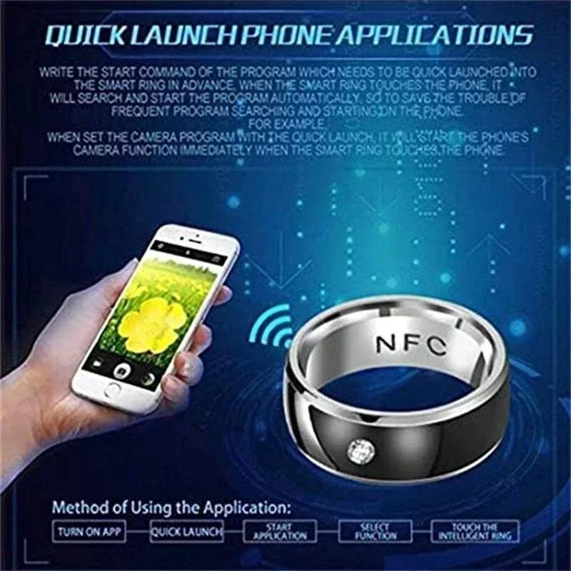 Smart Ring Wearable Technology - Smart Ring Nfc Pay incelemesi ve fiyatı