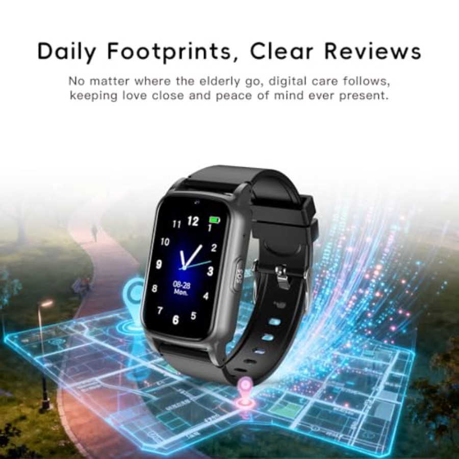 Smart Watch for Seniors with F - Fall Detection Watch incelemesi ve fiyatı