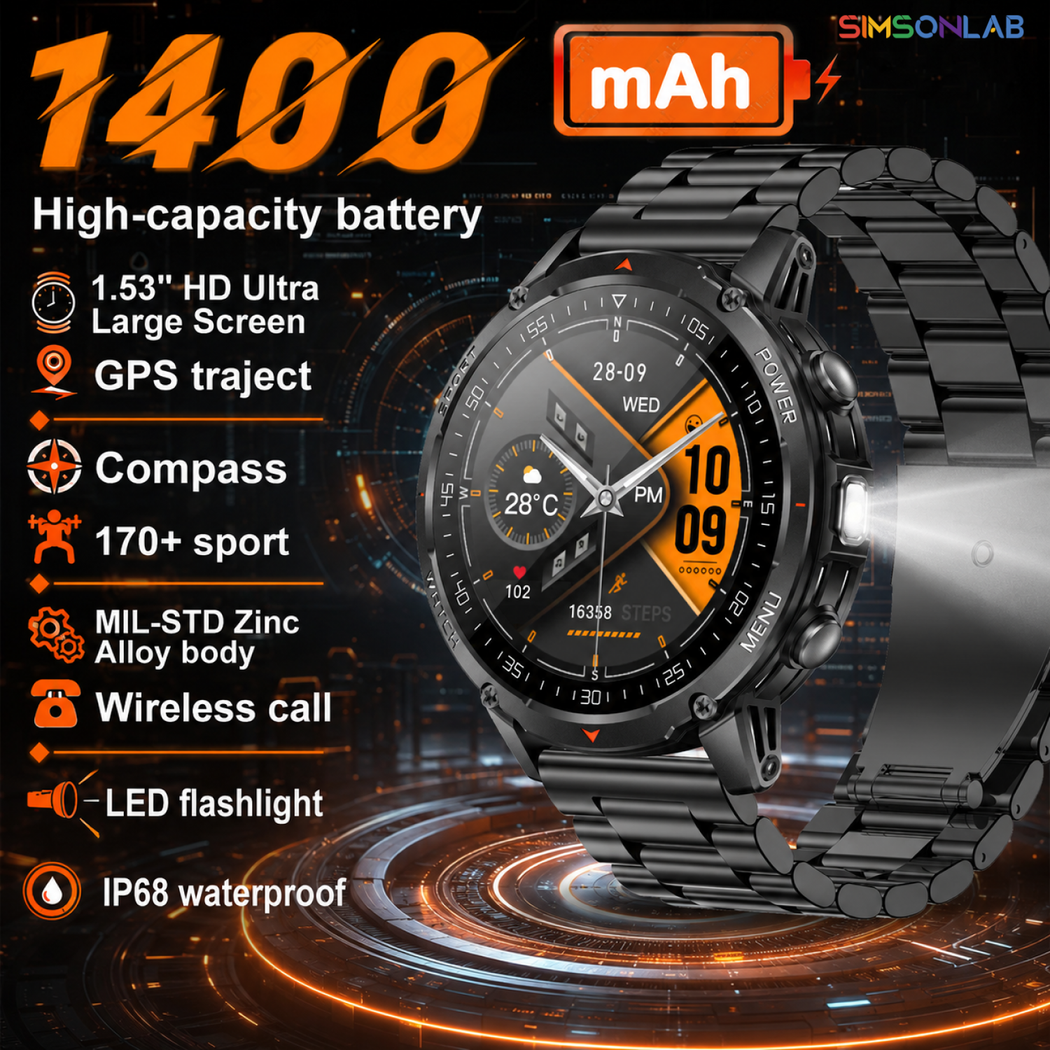 2026 New 1400mAh Military GPS  - Smart Insole Pressure incelemesi ve fiyatı