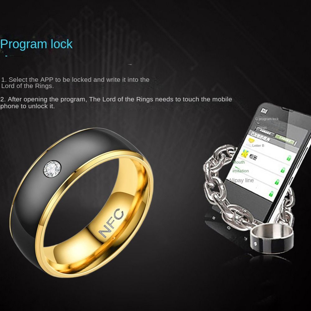 Stainless Steel NFC Smart Ring - Smart Ring Nfc Pay incelemesi ve fiyatı