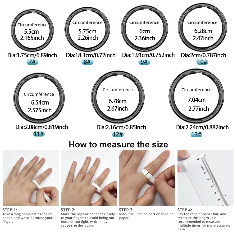 Smart Ring with Charging Case, - Temperature Ring Skin incelemesi ve fiyatı