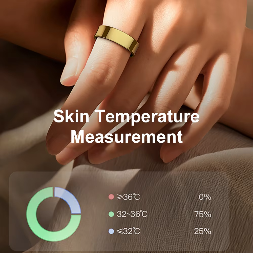 Smart Ring with Charging Case, - Temperature Ring Skin incelemesi ve fiyatı