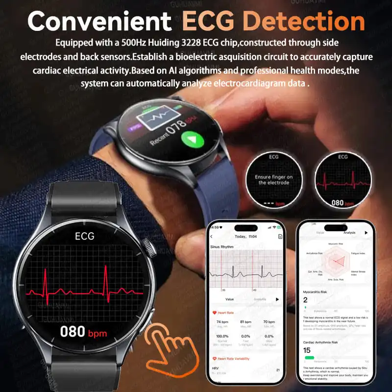 ECG Health Diagnosis Smart Wat - Fatigue Band Monitor incelemesi ve fiyatı