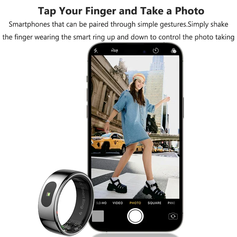 R08 Smart Ring Men Women Charg - Temperature Ring Skin incelemesi ve fiyatı
