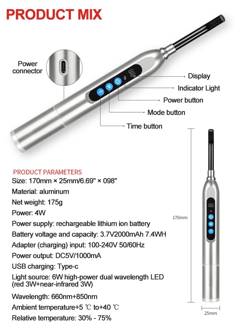 Red Light Therapy Device Canke - Galvanic Skin Sensor incelemesi ve fiyatı