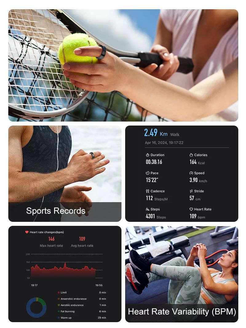 New Smart Ring R09 Health Moni - Temperature Ring Skin incelemesi ve fiyatı