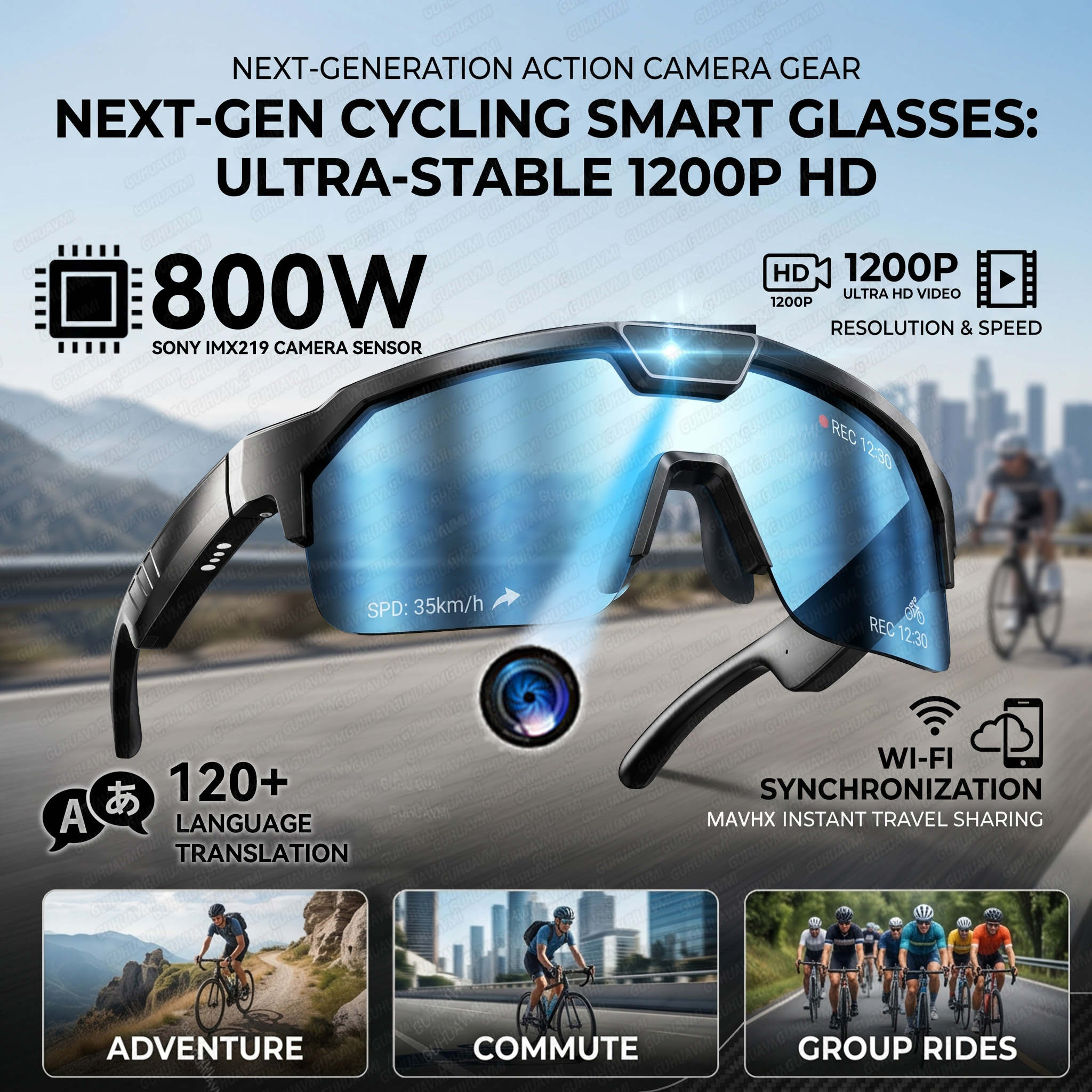 Smart Glasses with 4K HD Anti- - Smart Glasses Lens incelemesi ve fiyatı