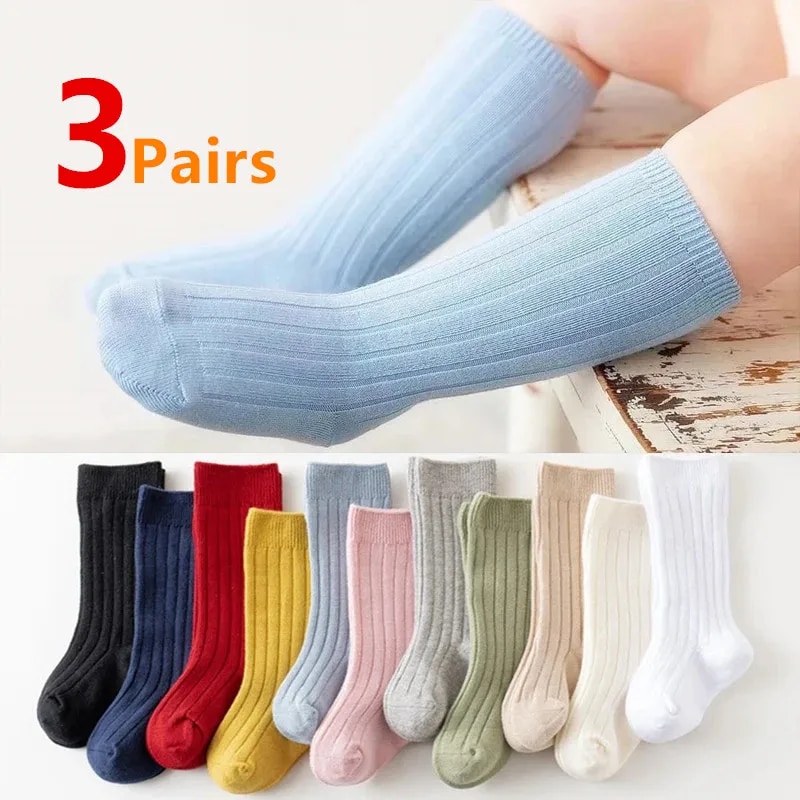 3Pairs/Lot Baby Knee High Sock - Baby Sock Oximeter incelemesi ve fiyatı